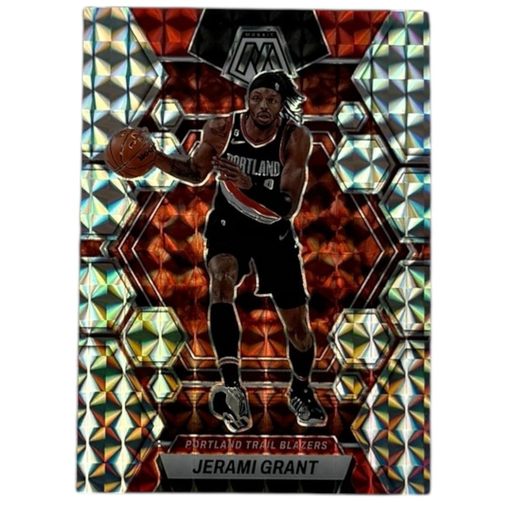 2022-23 Panini Mosaic‎ Silver Prizm Jerami Grant #105
